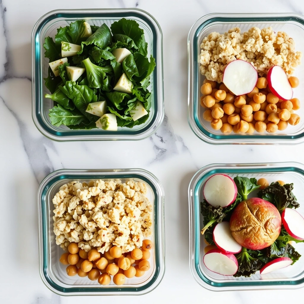 Recipientes de vidro com bases alimentares